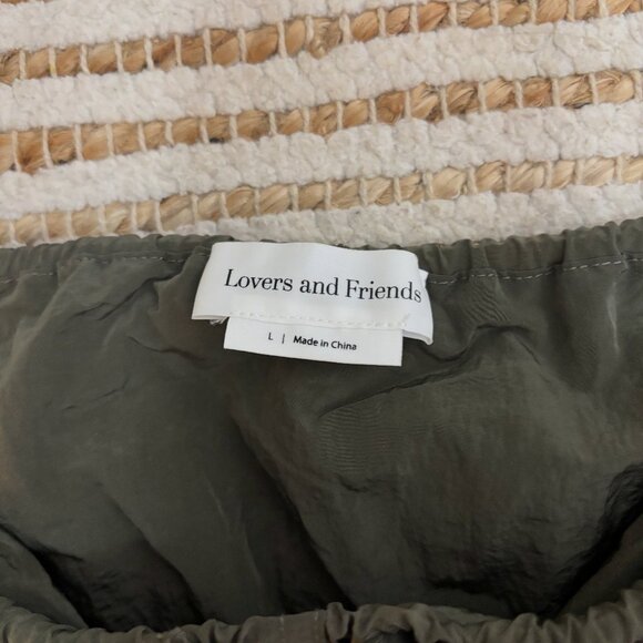 Lovers and Friends Olive Utility Mini Skirt - Picture 3 of 3